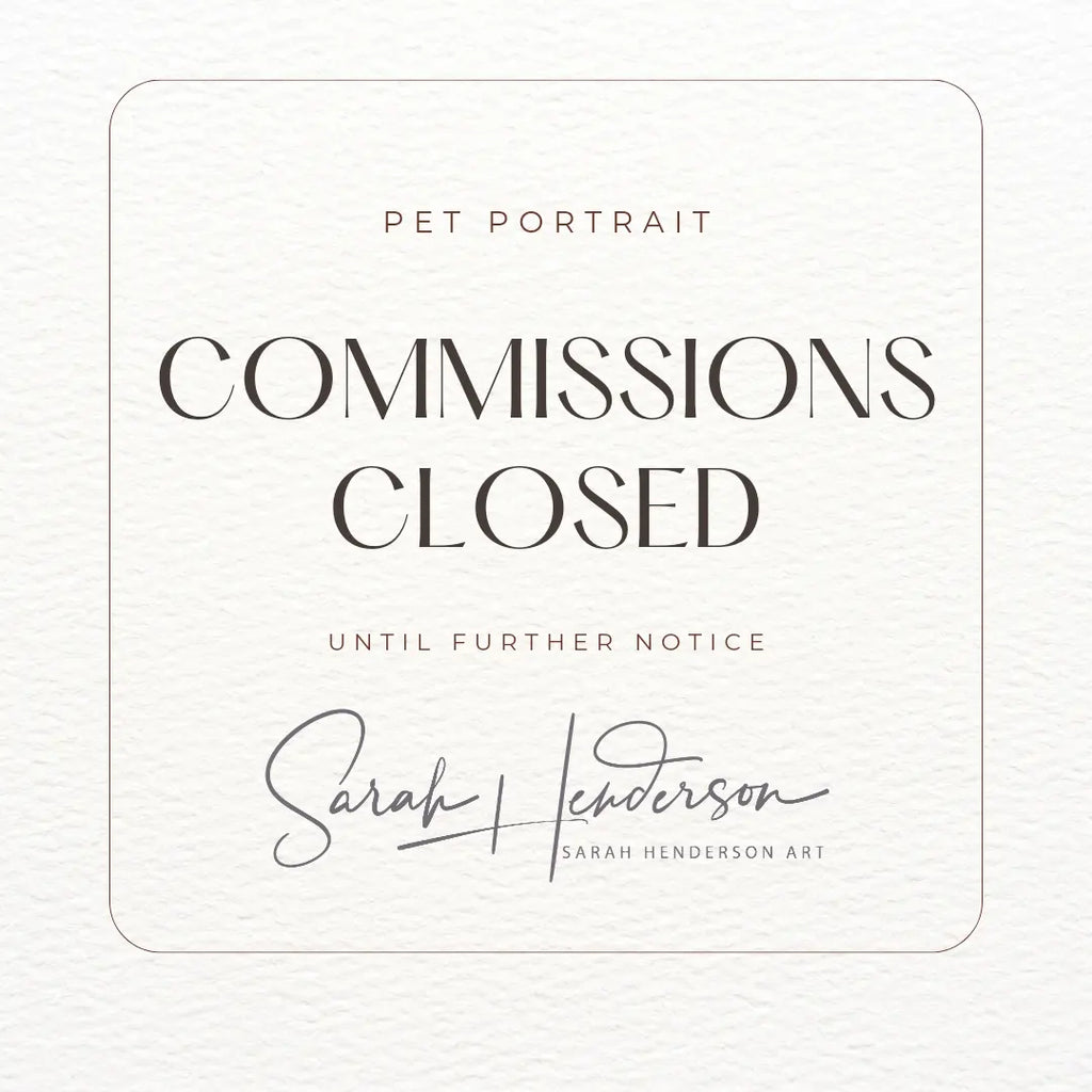Commissioned Pet Portraits