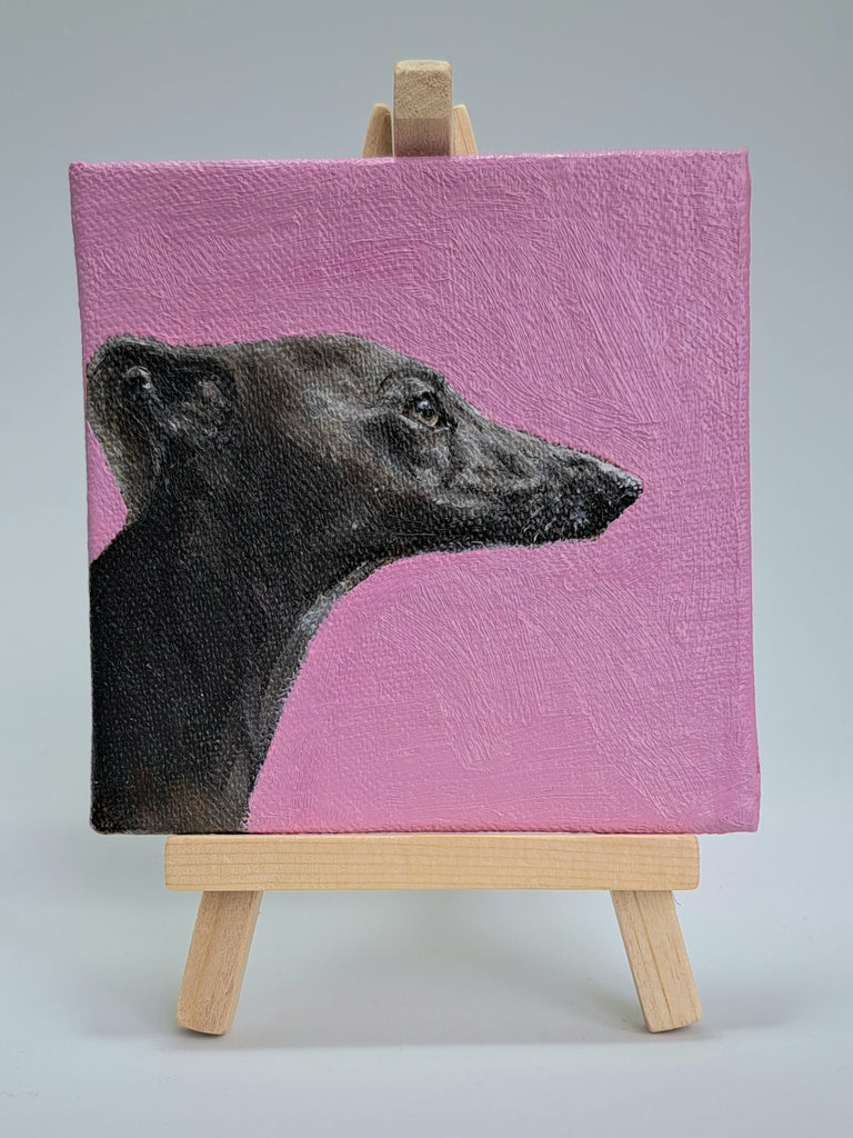 Little Hound Oil Painting